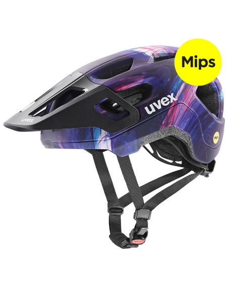 Kask rowerowy Uvex React JR Junior MIPS Galaxy Altimeter Mat
