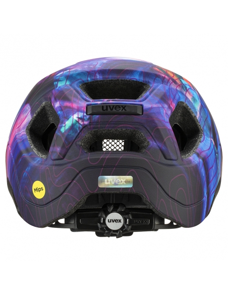 Kask rowerowy Uvex React JR Junior MIPS Galaxy Altimeter Mat