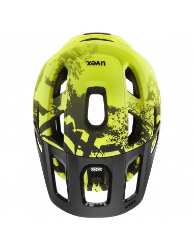Kask rowerowy Uvex React JR Junior MIPS Lime-Black Mat