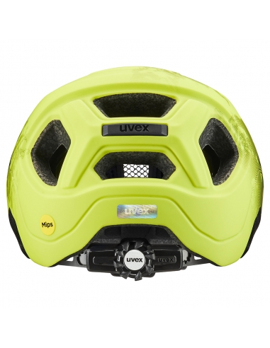 Kask rowerowy Uvex React JR Junior MIPS Lime-Black Mat
