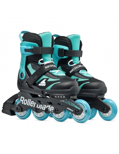 Rolki dziecięce Rollerblade MICROBLADE Black/Light Blue