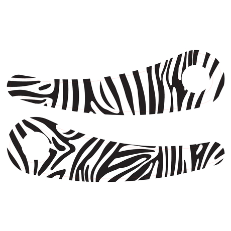 Naklejki Wishbone ZEBRA