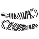 Naklejki Wishbone ZEBRA
