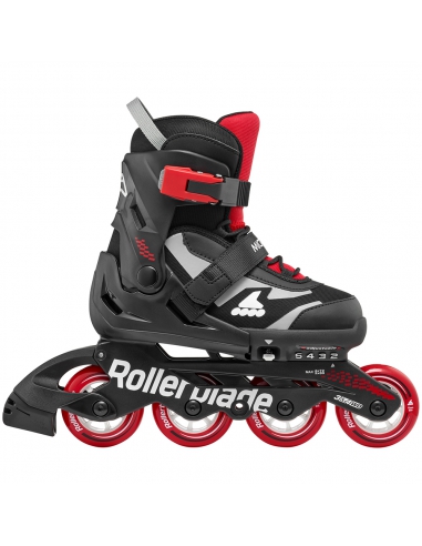Rolki dziecięce Rollerblade MICROBLADE Black/Red