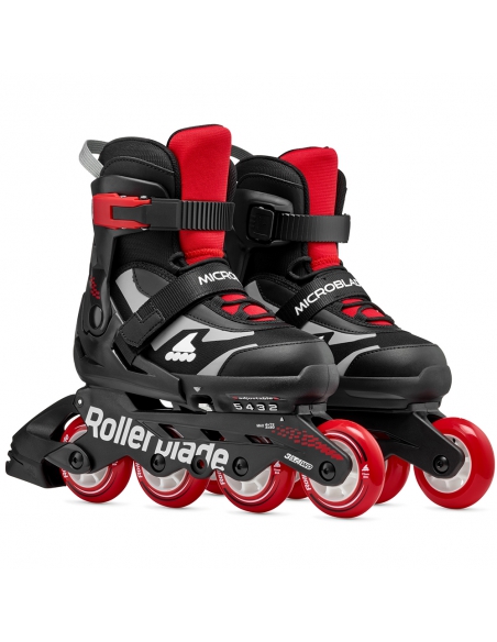 Rolki dziecięce Rollerblade MICROBLADE Black/Red