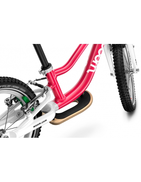 Rowerek biegowy woom 1 GO hot pink (12") różowy-malinowy