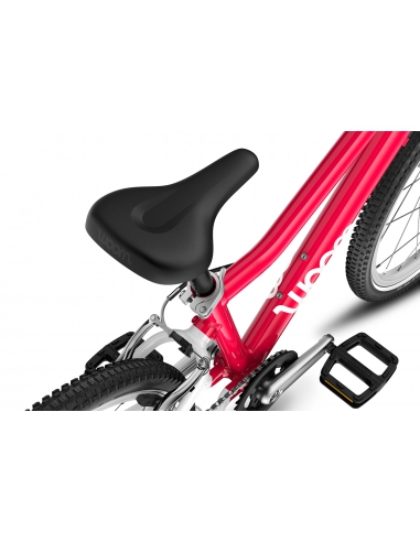 Rower dziecięcy woom 4 GO hot pink (20") różowy-malinowy
