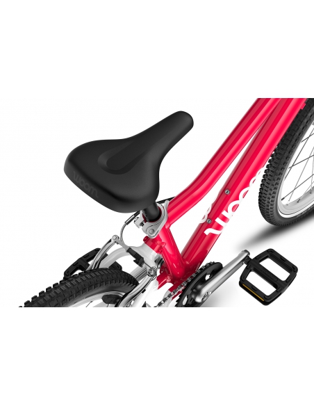 Rower dziecięcy woom 4 GO hot pink (20") różowy-malinowy