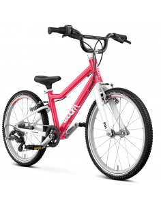 Rower dziecięcy woom 4 GO hot pink (20") różowy-malinowy