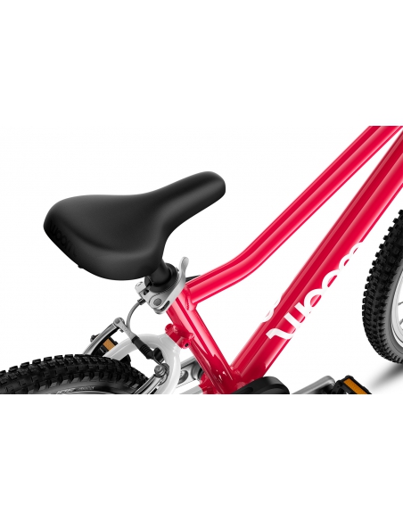 Rower dziecięcy woom 3 GO hot pink (16") różowy-malinowy