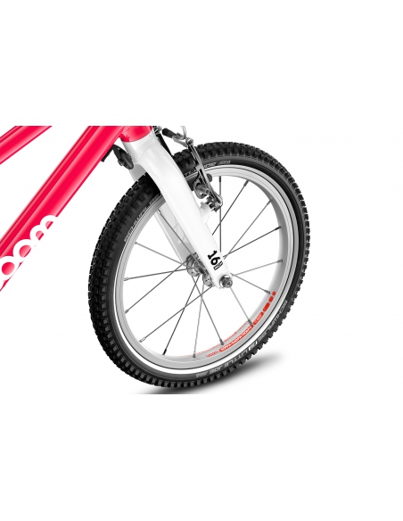 Rower dziecięcy woom 3 GO hot pink (16") różowy-malinowy