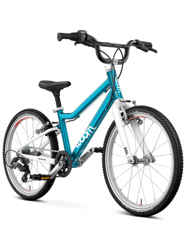 Rower dziecięcy woom 4 GO metallic blue (20") niebieski