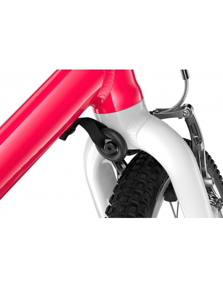 Rower dziecięcy woom 2 GO hot pink (14") różowy malinowy
