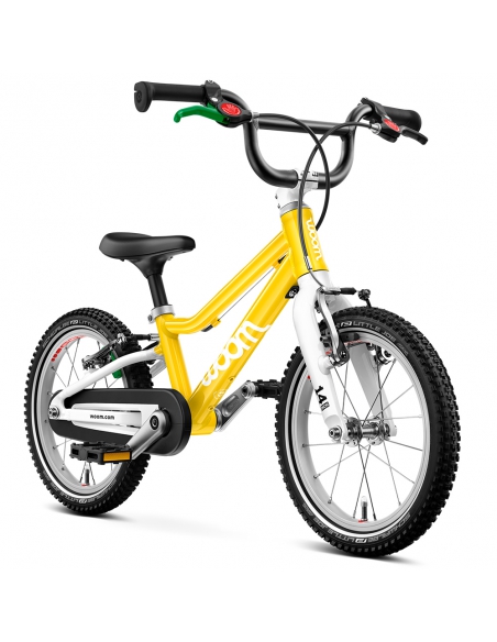 Rower dziecięcy woom 2 GO vibrant yellow (14") żółty