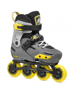 Rolki dziecięce Rollerblade APEX Charcoal/Yellow