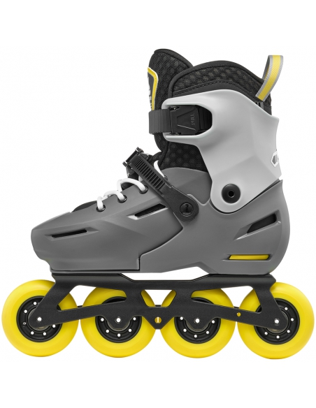 Rolki dziecięce Rollerblade APEX Charcoal/Yellow