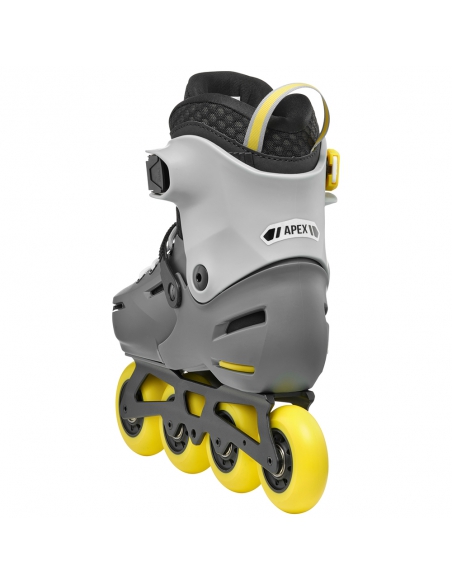 Rolki dziecięce Rollerblade APEX Charcoal/Yellow