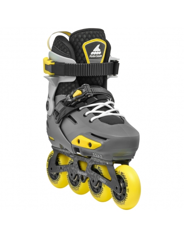 Rolki dziecięce Rollerblade APEX Charcoal/Yellow