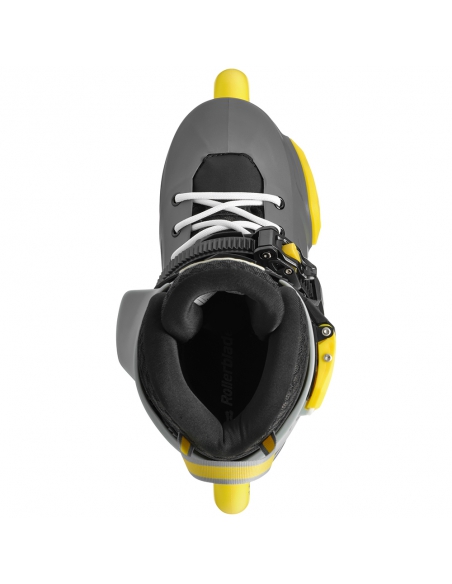 Rolki dziecięce Rollerblade APEX Charcoal/Yellow