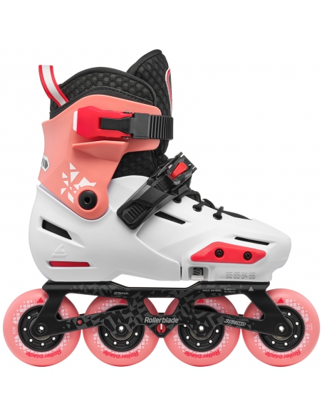 Rolki dziecięce Rollerblade APEX Platinium/Coral