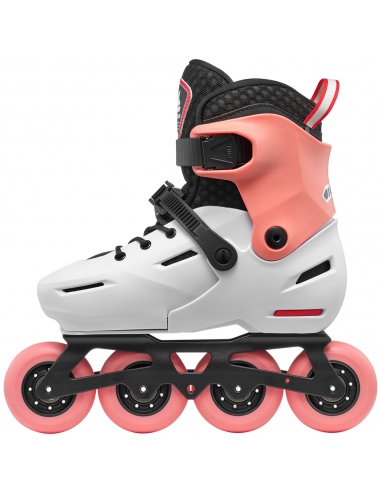 Rolki dziecięce Rollerblade APEX Platinium/Coral