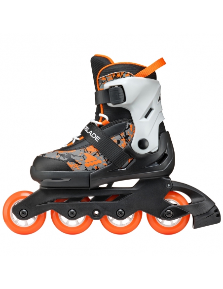 Rolki dziecięce Rollerblade MICROBLADE SL Black/Orange