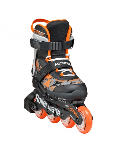 Rolki dziecięce Rollerblade MICROBLADE SL Black/Orange