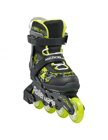 Rolki dziecięce Rollerblade MICROBLADE SL Black/Lime