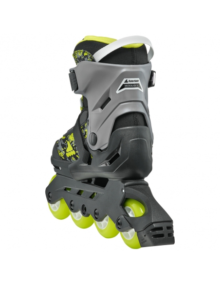 Rolki dziecięce Rollerblade MICROBLADE SL Black/Lime