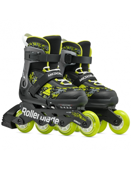 Rolki dziecięce Rollerblade MICROBLADE SL Black/Lime
