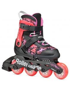 Rolki dziecięce Rollerblade MICROBLADE SL Black/Coral
