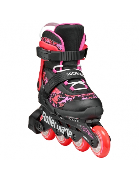 Rolki dziecięce Rollerblade MICROBLADE SL Black/Coral