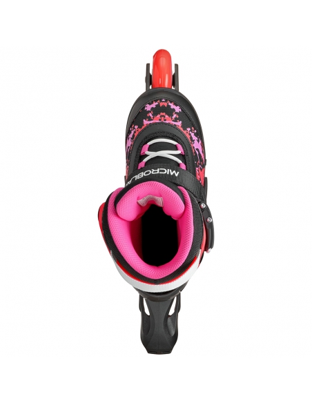 Rolki dziecięce Rollerblade MICROBLADE SL Black/Coral