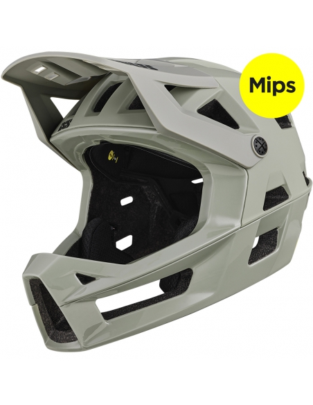 Kask rowerowy full face iXS Trigger FF MIPS Chalk