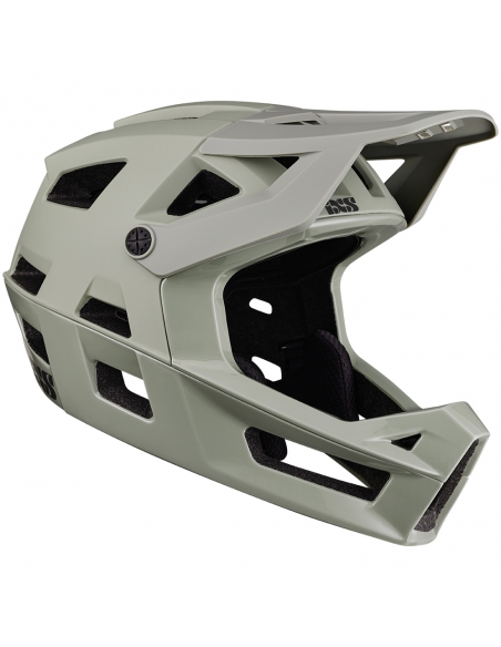 Kask rowerowy full face iXS Trigger FF MIPS Chalk