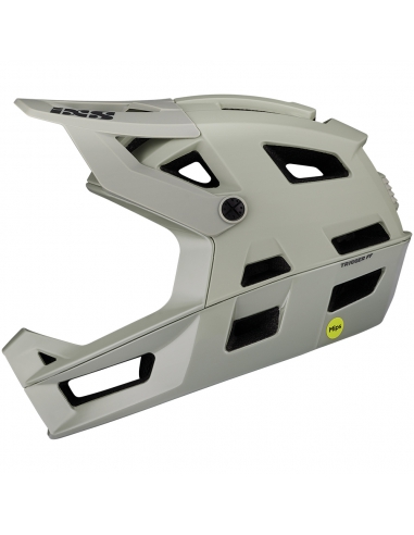 Kask rowerowy full face iXS Trigger FF MIPS Chalk