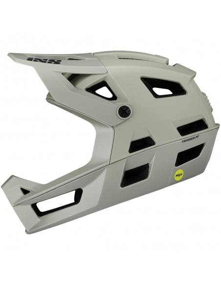 Kask rowerowy full face iXS Trigger FF MIPS Chalk