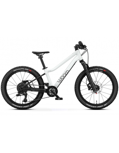 Rower dziecięcy MTB woom 4 OFF AIR z amortyzacją (20") Cirrus Cloud