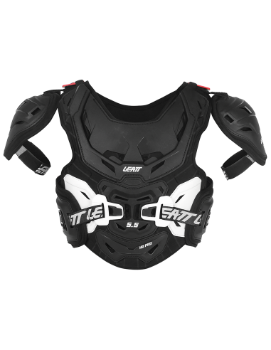 Buzer juniorski Leatt Chest Protector 5.5 Pro HD Junior White/Black