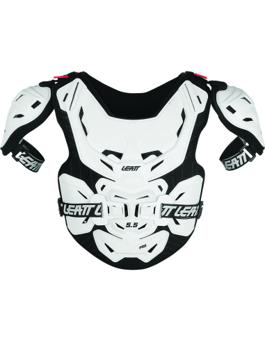 Buzer juniorski Leatt Chest Protector 5.5 Pro Junior White/Black