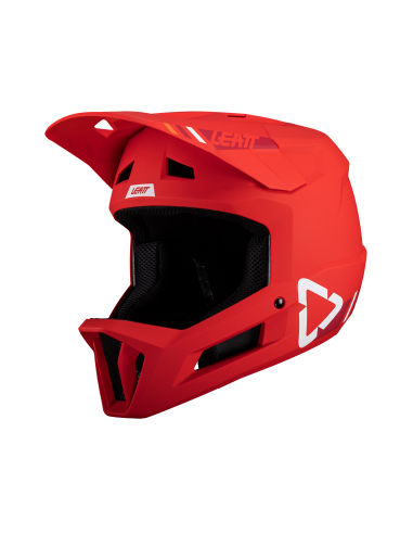 Kask rowerowy full face LEATT MTB Gravity 1.0 Junior V23 Fire