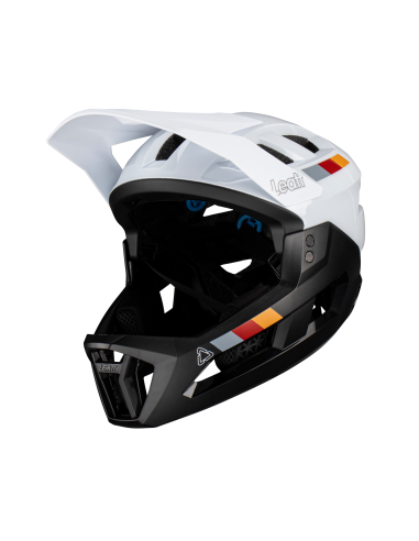 Kask rowerowy full face LEATT MTB Enduro 2.0 Junior V23 White