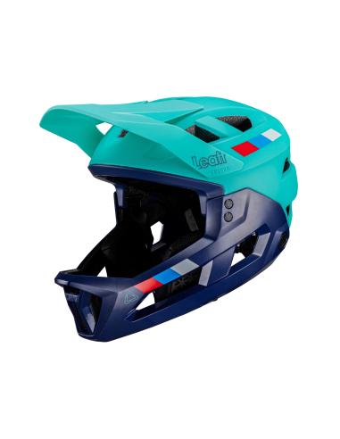 Kask rowerowy full face LEATT MTB Enduro 2.0 Junior V24 Aqua