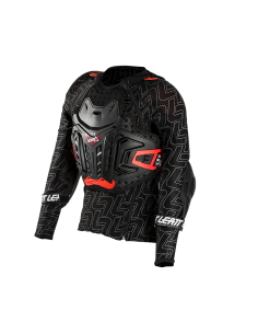 Zbroja rowerowa juniorska LEATT Body Protector 4.5 Junior Black