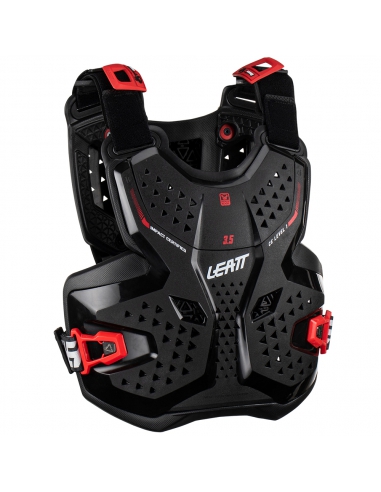 Buzer juniorski Leatt Chest Protector 3.5 Junior Black/Red