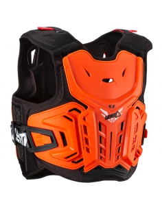 Buzer juniorski Leatt Chest Protector 4.5 Junior Orange/White