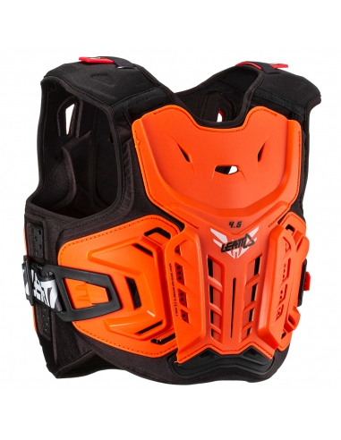 Buzer juniorski Leatt Chest Protector 4.5 Junior Orange/White