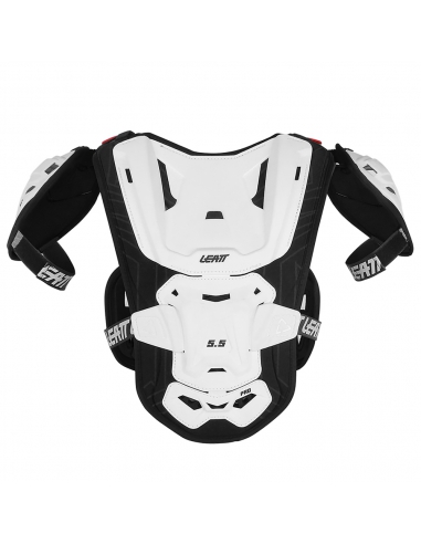Buzer juniorski Leatt Chest Protector 5.5 Pro Junior White/Black