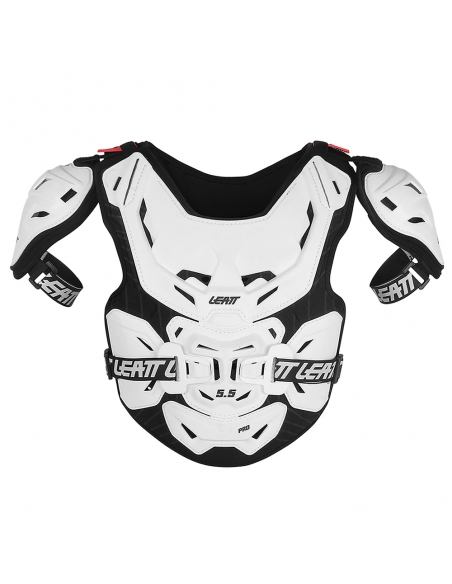 Buzer juniorski Leatt Chest Protector 5.5 Pro Junior White/Black Buzer juniorski Leatt Chest Protector 5.5 Pro Junior White/Black