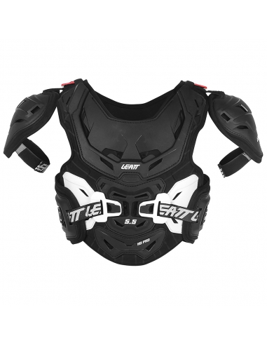 Buzer juniorski Leatt Chest Protector 5.5 Pro HD Junior White/Black